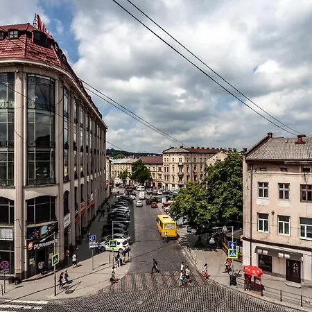 Lägenhet центр оперний театр однокімнатні з кухня-студія кондиціонер Lviv