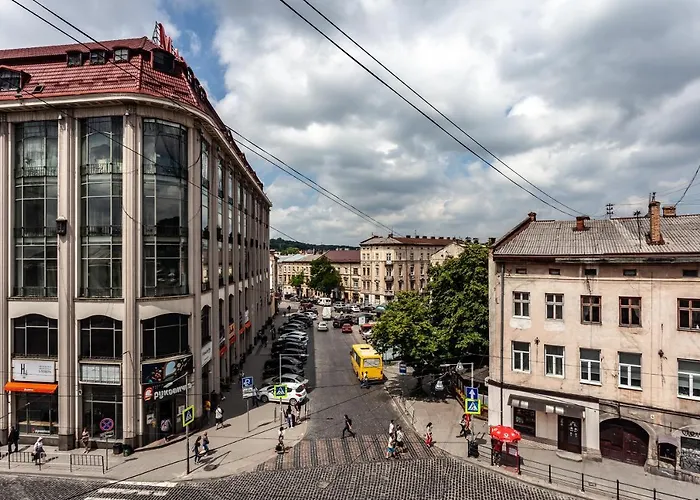 Apartamento центр оперний театр однокімнатні з кухня-студія кондиціонер Leópolis