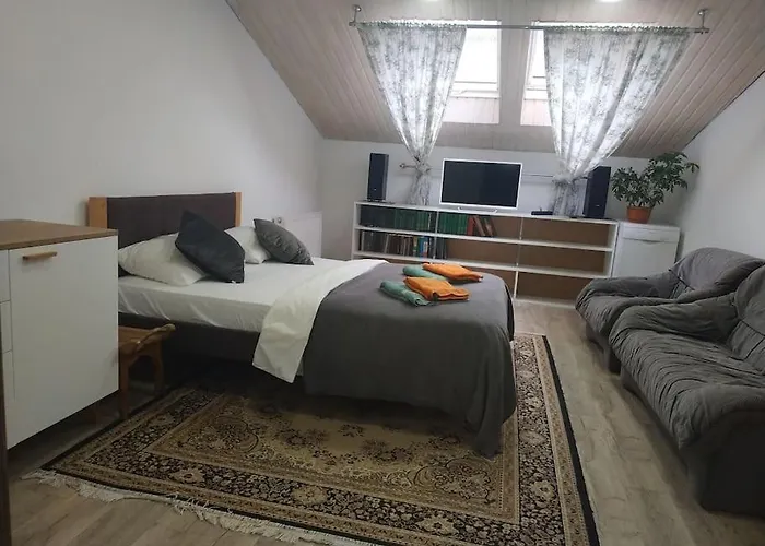 центр оперний театр однокімнатні з кухня-студія кондиціонер Apartamento Leópolis